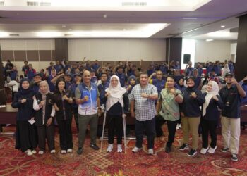 Kemenpora RI terus mendorong terwujudnya ekosistem olahraga yang inklusif. Salah satunya melalui program Training of Trainers (ToT) Penggerak Olahraga Disabilitas "Berdaya" yang digelar di Kota Kediri (foto: Gilang/Kemenpora)
