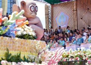Tomohon International Flower Festival (TIFF) di Tomohon, Sulawesi Utara, Sabtu (08/08/2026).(Foto: Dok. Kementerian Ekraf)