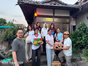 Warga Indonesia terdampak gempa Kumamoto Jepang.(Foto: Dok. Kemlu)