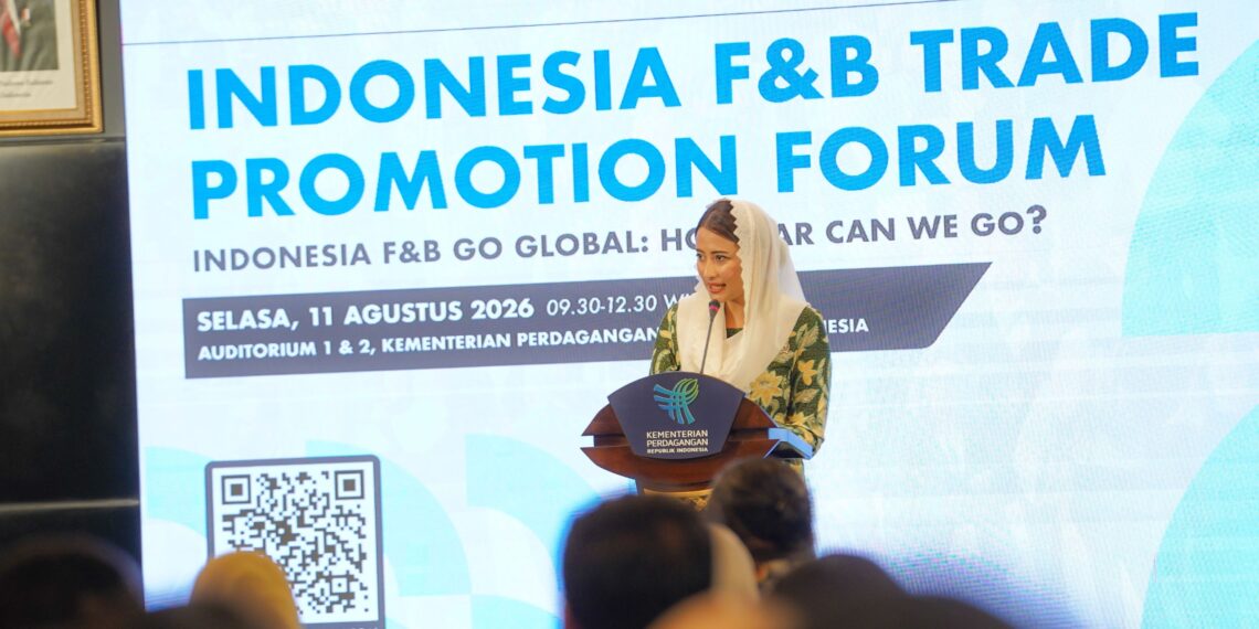 Wakil Menteri Perdagangan, Dyah Roro Esti Widya Putri menegaskan pentingnya penguatan daya saing produk makanan dan minuman (mamin) Indonesia agar mampu bersaing di pasar internasional.(Foto: Humas Kemendag)