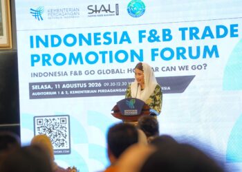 Wakil Menteri Perdagangan, Dyah Roro Esti Widya Putri menegaskan pentingnya penguatan daya saing produk makanan dan minuman (mamin) Indonesia agar mampu bersaing di pasar internasional.(Foto: Humas Kemendag)
