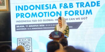Wakil Menteri Perdagangan, Dyah Roro Esti Widya Putri menegaskan pentingnya penguatan daya saing produk makanan dan minuman (mamin) Indonesia agar mampu bersaing di pasar internasional.(Foto: Humas Kemendag)