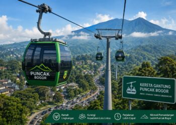 Ilustrasi kereta gantung.(Image: Humas Pemkab Bogor)