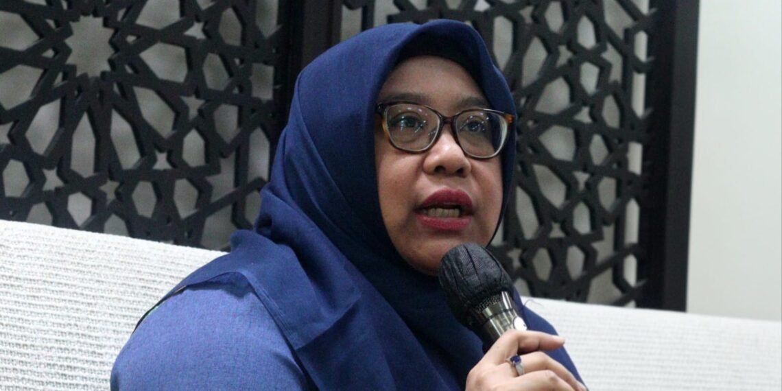 Direktur Perizinan dan Akreditasi Haji Khusus dan Umrah pada Kementerian Haji dan Umrah (Kemenhaj) RI, Atty Novyanty.(Foto: Humas Kemenhaj)