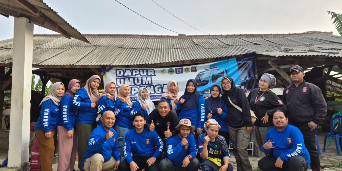 Dapur Umum penanganan kebakaran TPAS Galuga.(Foto: Humas Pemkab Bogor)