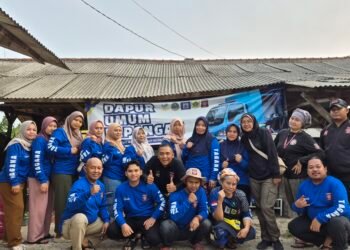 Dapur Umum penanganan kebakaran TPAS Galuga.(Foto: Humas Pemkab Bogor)