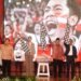 Menpora RI Erick Thohir melakukan kick-off penyusunan Desain Besar Pengembangan Industri Olahraga yang dirangkai peluncuran buku Dampak MotoGP Mandalika, Rabu (30/9) pagi. (foto:raiky/kemenpora.go.id)