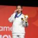 Indonesia kembali menambah pundi medali emas Asian Games Aichi-Nagoya 2026. Kali ini diukir atlet panjat tebing putri Desak Made Rita Kusuma dengan catatan waktu 6,062 detik.(foto:Gilang/kemenpora.go.id)