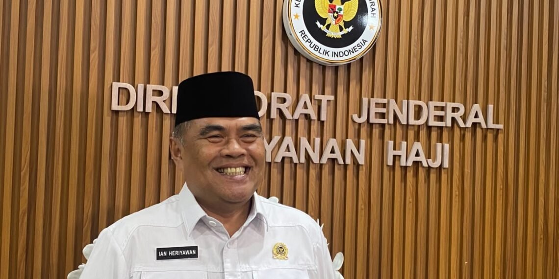 Direktur Jenderal Pelayanan Haji Kemenhaj RI Ian Heriawan.(Foto: Humas Kemenhaj)