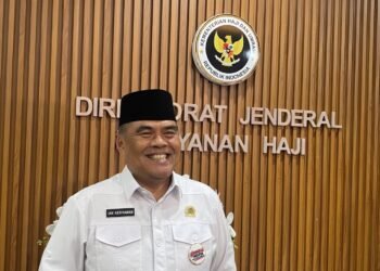 Direktur Jenderal Pelayanan Haji Kemenhaj RI Ian Heriawan.(Foto: Humas Kemenhaj)