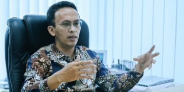 Direktur Pengawasan Sertifikasi dan Transaksi Elektronik Ditjen Pengawasan Ruang Digital Kementerian Komdigi, Teguh Arifiyadi, di Jakarta, Kamis (17/09/2026).(Foto: Humas Komdigi)
