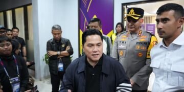 Ketua Umum PSS, Erick Thohir menilai peta persaingan sepak bola di Asia Tenggara semakin kompetitif pada ajang FIFA ASEAN CUP 2026. (foto:Herry/kemenpora.go.id)
