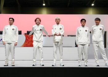 Sejarah tercipta di Asian Games Aichi-Nagoya 2026. Tim Pokémon Unite Indonesia berhasil mempersembahkan medali perak sekaligus menjadi medali pertama Indonesia dari cabang olahraga esports pada ajang tersebut. (dok.Gilang/Kemenpora)