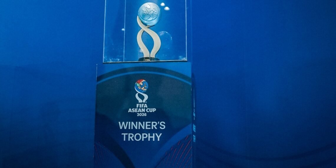 Trofi FIFA ASEAN Cup 2026.(Foto: Dok. PSSI)