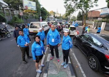 Wali Kota Bandung, Muhammad Farhan mengatakan, Pocari Run menjadi salah satu dari enam event lari besar berskala nasional. Oleh karena itu, Pemkot Bandung memberikan perhatian khusus terhadap penyelenggaraannya.(Foto: Humas Pemkot Bandung)