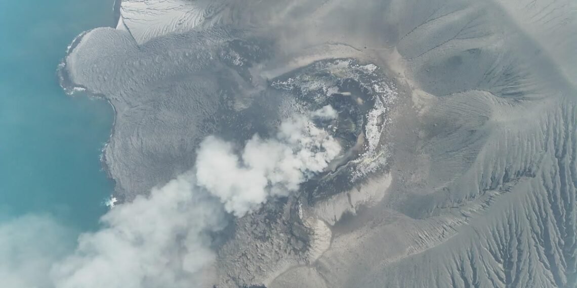 Gunung Anak Krakatau.(Foto: Dok. Kementerian ESDM)