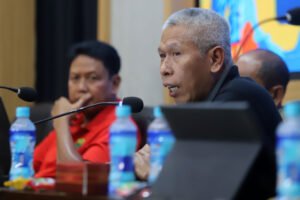 ‘Manager Meeting’ Sirnas A Bandung di Gedung Komite Olahraga Nasional (KONI) Jawa Barat Jalan Pajajaran Kota Bandung, Minggu (27/9/ 2026). 