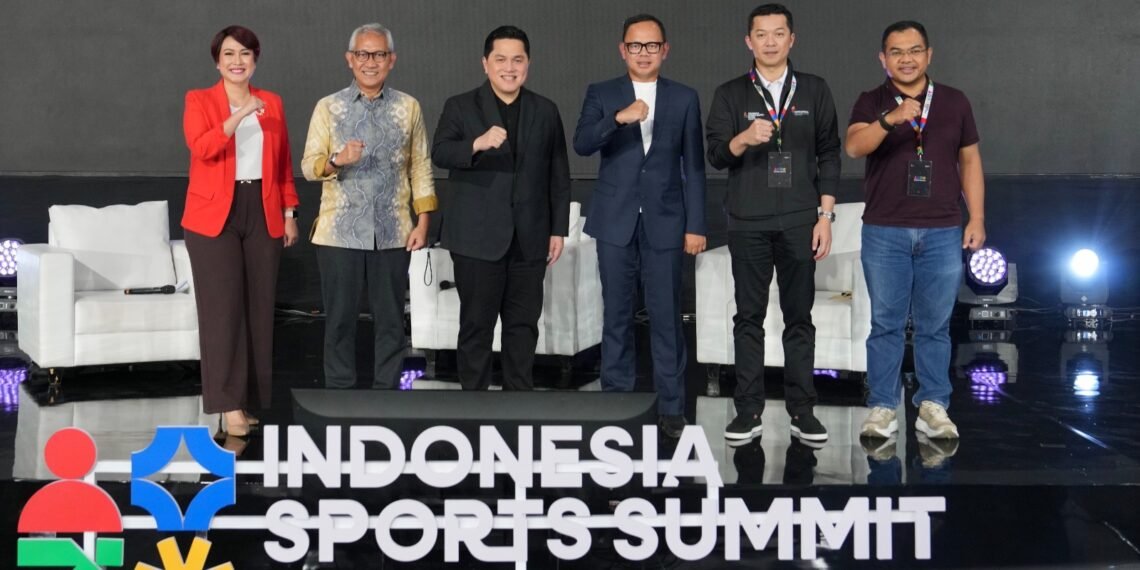 Olahraga kini bergerak jauh melampaui pertandingan dan kompetisi. Melihat perkembangan tersebut, Indonesia Sports Summit (ISS) 2026 menghadirkan para pemimpin nasional dan global membicarakan masa depan ekosistem olahraga Indonesia. (foto: dok/Kemenpora)