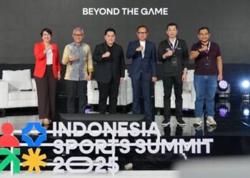 Olahraga kini bergerak jauh melampaui pertandingan dan kompetisi. Melihat perkembangan tersebut, Indonesia Sports Summit (ISS) 2026 menghadirkan para pemimpin nasional dan global membicarakan masa depan ekosistem olahraga Indonesia. (foto: dok/Kemenpora)