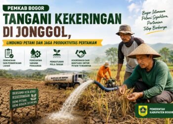 Pemkab Bogor tangani kekeringan di Jonggol.(Image: Diskominfo Pemkab Bogor)