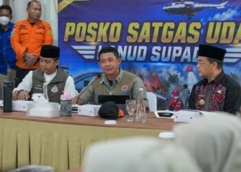 Koordinasi penanganan kebakaran hutan dan lahan di Kalimantan.(Foto: Kemenhut)