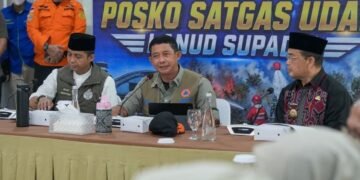 Koordinasi penanganan kebakaran hutan dan lahan di Kalimantan.(Foto: Kemenhut)