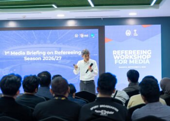 PSSI berkolaborasi bersama I.League dan PSSI Pers menggelar Refereeing Workshop for Media sebagai bagian dari persiapan menyambut BRI Super League 2026/27 dan Championship 2026/27 di Jakarta, Kamis (3/9/2026).(Foto: Dok. PSSI)