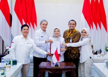 Wali Kota Bogor, Dedie A. Rachim (kedua kiri), menerima langsung Panitia Site Visit 12 Proyek Terbaik West Java Investment Challenge (WJIC) 2026 di Balai Kota Bogor, Rabu (2/9/2026).(Foto: Diskominfo Kota Bogor)