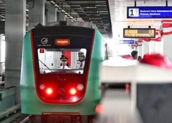 LRT Jakarta.(Foto: Dok. Kemenhub)