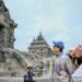 Menteri Kebudayaan Fadli Zon di kompleks Candi Plaosan Klaten.(Foto: Dokumentasi: Kementerian Kebudayaan / Heri Budi Santoso)