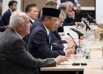 Menteri Luar Negeri Sugiono dalam High Level Roundtable on Gaza Early Recovery “From Sharm El-Sheikh to Phase II – Consolidating Peace and Early Recovery” di sela-sela Sidang Majelis Umum PBB ke-81 (23/9).(Foto: Dok. Kemlu)