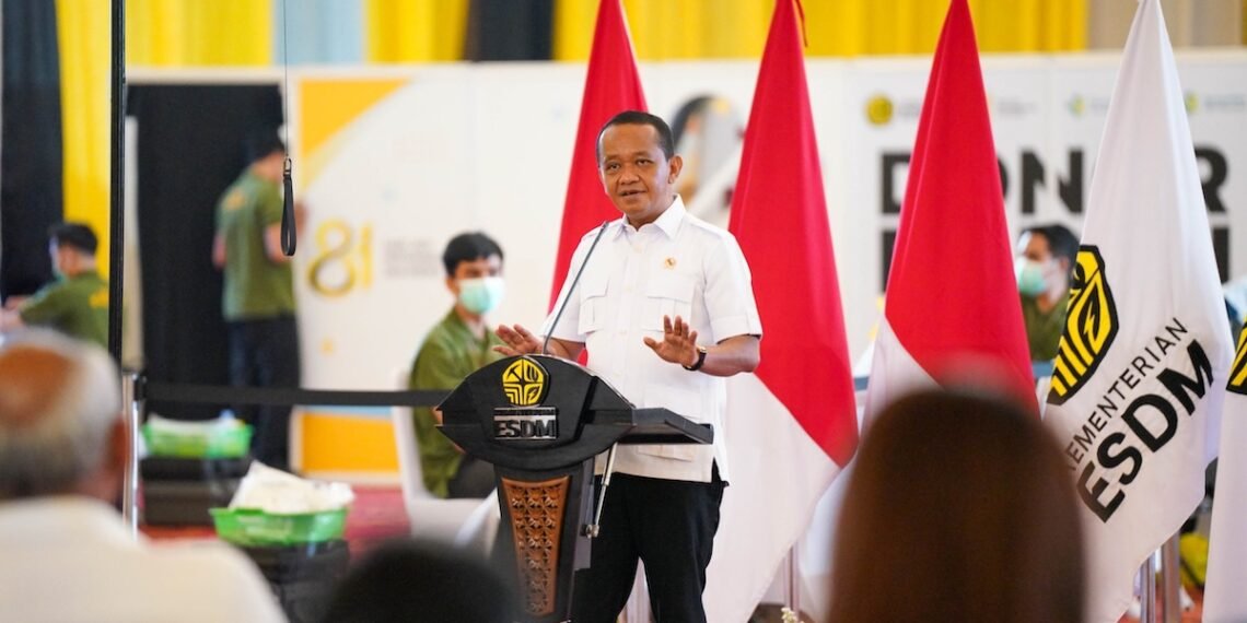 Menteri Energi dan Sumber Daya Mineral (ESDM) Bahlil Lahadalia.(Foto: Humas Kementerian ESDM)