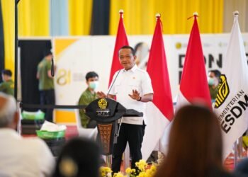 Menteri Energi dan Sumber Daya Mineral (ESDM) Bahlil Lahadalia.(Foto: Humas Kementerian ESDM)