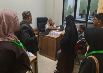 Kementerian Haji dan Umrah (Kemenhaj) Republik Indonesia melalui Direktorat Jenderal Bina Penyelenggaraan Haji dan Umrah mengambil langkah tegas terhadap PT Gema Suara Talbia dengan melakukan pemblokiran penuh akun Sistem Komputerisasi Pengelolaan Terpadu Umrah dan Haji Khusus (SISKOPATUH). Pemblokiran diberlakukan sejak 21 September 2026 pukul 14.26 WIB sebagai bagian dari penegakan aturan sekaligus upaya pemerintah memastikan pelindungan hak jemaah umrah.(Foto: Dok. Kemenhaj)