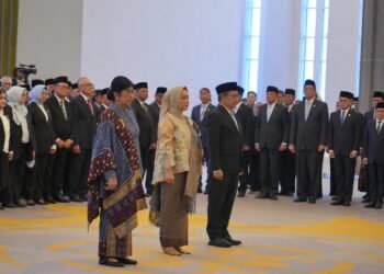 Pelantikan Anggota Dewan Gubernur Bank Indonesia.(Foto: Humas Bank Indonesia)