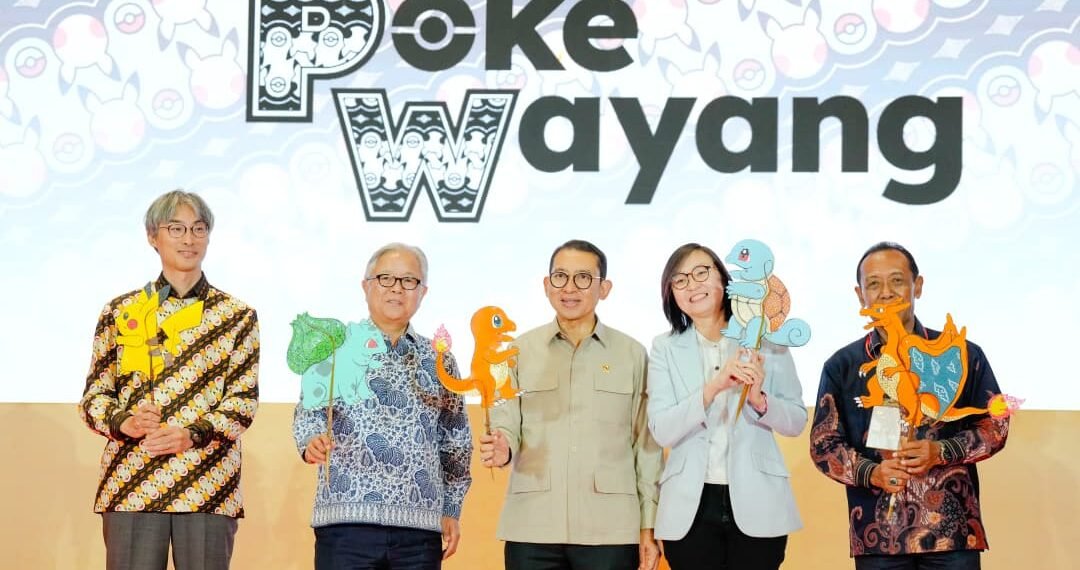 Kementerian Kebudayaan mendukung kolaborasi antara budaya Indonesia dan Pokemon, sebagai bentuk akulturasi yang mempertemukan warisan budaya Indonesia dengan budaya populer global. Kolaborasi tersebut menjadi bagian dari pengembangan The Pokemon Company di Indonesia, yang disampaikan pada acara “Pokemon Press Conference: Future Plans for Indonesia 2026-2027,” di The St. Regis, Jakarta.(Foto: Dok. Humas Kemenbud)