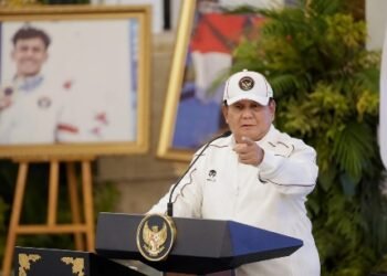 Presiden Prabowo Subianto akan memberikan bonus sebesar Rp 3 miliar bagi atlet Indonesia yang berhasil meraih medali emas pada ajang Asian Games 2026 di Jepang. (foto:raiky/kemenpora.go.id)