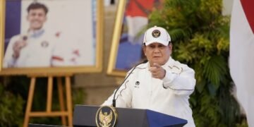 Presiden Prabowo Subianto akan memberikan bonus sebesar Rp 3 miliar bagi atlet Indonesia yang berhasil meraih medali emas pada ajang Asian Games 2026 di Jepang. (foto:raiky/kemenpora.go.id)