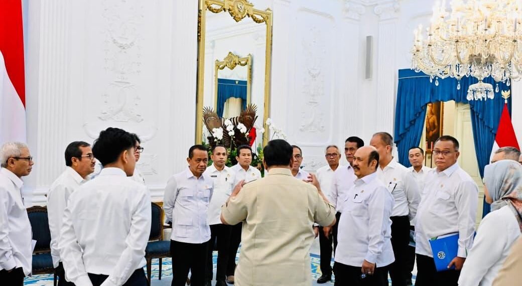Presiden pada rapat bersama DEN atau Dewan Energi Nasional.(Foto: BPMI Setpres)