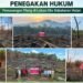 Penegakan hukum pada kasus pelanggaran yang akibatkan kebakaran hutan dan lahan atau karhutla.(Image: Humas Kemenhut)