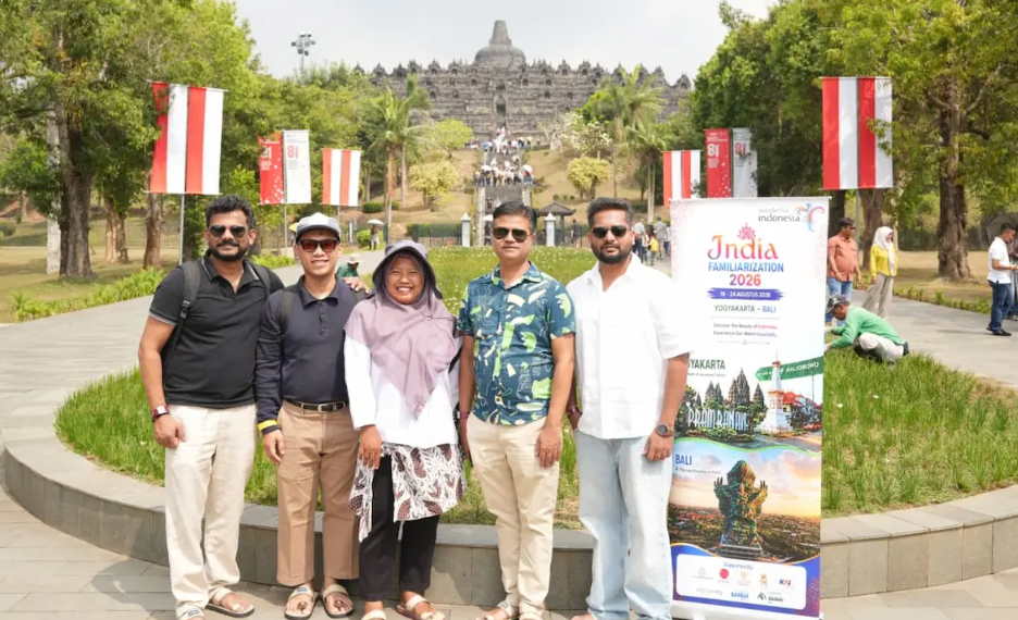 Familiarization Trip (Fam Trip) dengan peserta travel agent dan tour operator (TA/TO) asal India pada 18–24 Agustus 2026.(Foto: Humas Kemenpar)