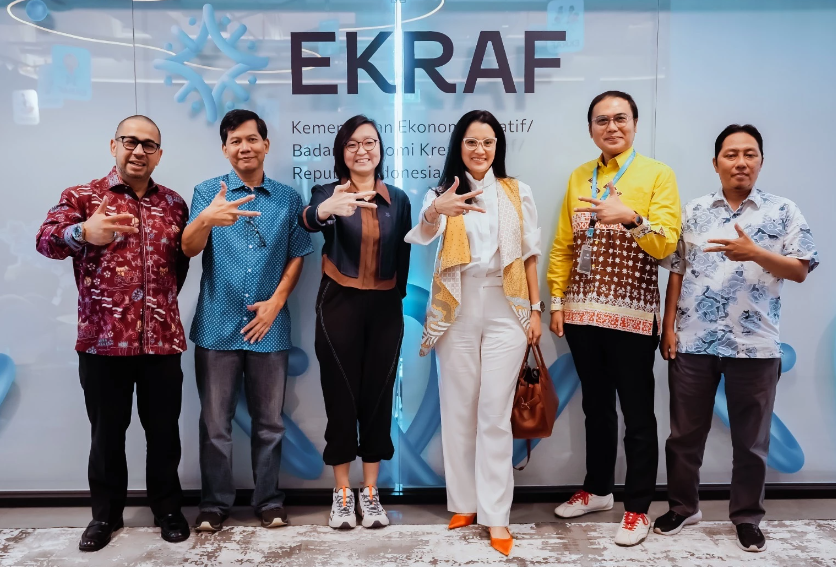 Wakil Menteri Ekonomi Kreatif/Wakil Kepala Badan Ekonomi Kreatif (Ekraf), Irene Umar, menerima audiensi rumah produksi Keana Pictures di Kantor Kementerian Ekraf, Jakarta, Rabu (9/9/2026).(Foto: Dok. Biro Komunikasi Kementerian Ekonomi Kreatif/ Badan Ekonomi Kreatif)