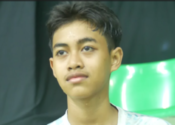 Favian Mahardika Arifin, pebulu tangkis muda asal Cimahi dari klub SGS PLN.