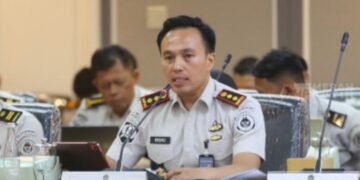Kepala Lapas (Kalapas) Kelas II-A Cibinong nonaktif, Wisnu Hani Putranto, hadir dalam Rapat Dengar Pendapat (RDP) dengan Komisi XIII DPR RI, di Kompleks Parlemen, Senayan, Jakarta, Senin (28/09/2026).(Foto:Istimewa).