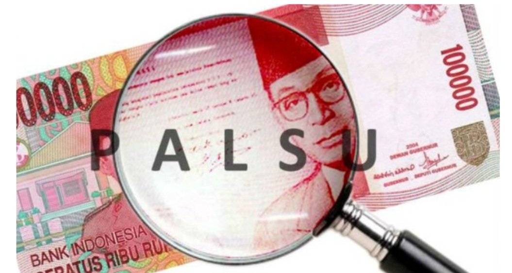 Ilustrasi uang palsu.(Foto:Istimewa).