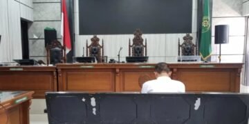 Taufik Hidayat (30), terdakwa kasus penyekapan dan penganiayaan terhadap kekasihnya YT (29).(Foto:Istimewa).