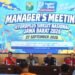 Panitia penyelenggara Hydroplus Sirkuit Nasional A Bandung 2026, menggelar "Manager Meeting" di Gedung KONI Jabar Jl Padjajaran, Minggu (27/9/2026).