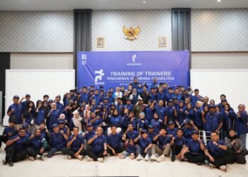 Kemenpora RI terus memperkuat pembudayaan olahraga yang inklusif dan berkeadilan melalui kegiatan Training of Trainers (ToT) Penggerak Olahraga Disabilitas BERDAYA di Kabupaten Garut, Jawa Barat. (foto: dok/Kemenpora)