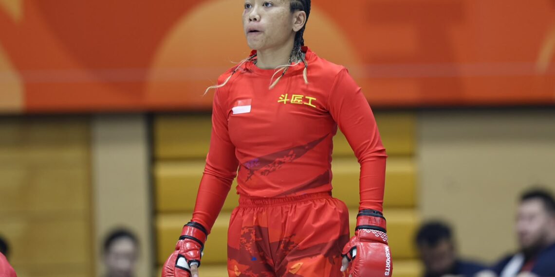 Vallensia Fahira Sumbang Perunggu untuk Indonesia di Asian Games 2026.(dok.NOC/MMA)