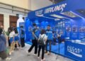 Virtual Run, konsep booth Pocari Sweat di Indonesia Sports Summit 2026. (Dok.Suci/Kemenpora)